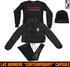 L4C Women's Black "Contemporary" Puffer Crop Coat
