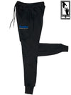 Luv4Cru "Details" Black and Royal Blue Sweat Pants