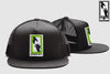 New Era "Power Of Hands"  Black and Neon Green Snapback **Internet Exclusive**