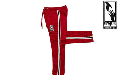 Luv4Cru Power Of Hands 2.0 "Red" Lifestyle Tracksuit Pants