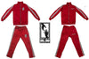 Luv4Cru 2.0 "Solid Red" Old English Logo Lifestyle Tracksuit Pants