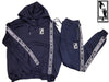 "Power Of Hands" Lifestyle Navy Blue Combination Hoodie